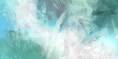 Soyut arkaplanda pürüzlü fırça darbeleri. Fırça boyası. Renkli boya darbeleri. Eşsiz duvar sanatı. Tuvaldeki modern sanat. Renkli çağdaş sanat eserleri.