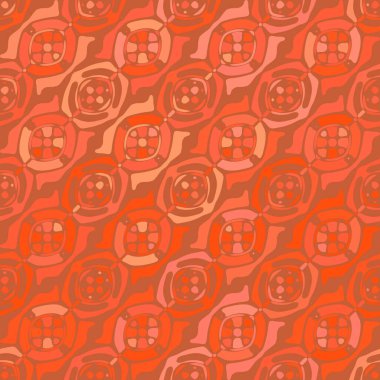 Yaratıcı karalama sanatı farklı şekil ve dokulara sahip kusursuz desen. Kolaj. Sanatsal arka plan. Soyut duvar kağıdı. Dekoratif hippi fayansları.