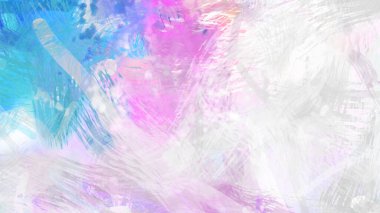 Soyut arkaplanda pürüzlü fırça darbeleri. Fırça boyası. Renkli boya darbeleri. Eşsiz duvar sanatı. Tuvaldeki modern sanat. Renkli çağdaş sanat eserleri.