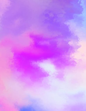 Modern fırça darbeleri. Poster, duvar sanatı, afiş, kart, kitap kapağı veya ambalaj için rahatlatıcı kompozisyonun yumuşak renkli çizimi. Pastel renklerle suluboya. 