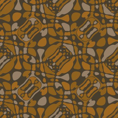 Yaratıcı karalama sanatı farklı şekil ve dokulara sahip kusursuz desen. Kolaj. Sanatsal arka plan. Soyut duvar kağıdı. Dekoratif hippi fayansları.