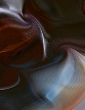 Hareketli girdapların soyut çizimi. Titreşimli renkli kıvrımların dönen akışı. Kıvrımlı ve kıvrımlı arka plan ve çizgiler. Garip duvar kâğıdı tasarımı. Dalgalanma arkaplanı.