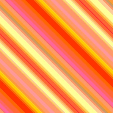 Renkli, dikişsiz şerit deseni. Soyut yüzey arkaplanı. Renkli duvar kağıtları. Retro parlak minimalist malzeme. Tekstil baskısı. Dekoratif motif.