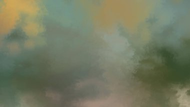 Modern fırça darbeleri. Poster, duvar sanatı, afiş, kart, kitap kapağı veya ambalaj için rahatlatıcı kompozisyonun yumuşak renkli çizimi. Pastel renklerle suluboya. 