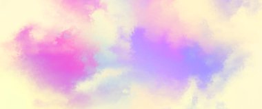 Modern fırça darbeleri. Poster, duvar sanatı, afiş, kart, kitap kapağı veya ambalaj için rahatlatıcı kompozisyonun yumuşak renkli çizimi. Pastel renklerle suluboya. 