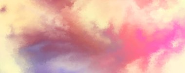 Modern fırça darbeleri. Poster, duvar sanatı, afiş, kart, kitap kapağı veya ambalaj için rahatlatıcı kompozisyonun yumuşak renkli çizimi. Pastel renklerle suluboya. 