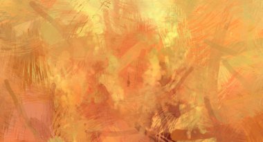 Soyut arkaplanda pürüzlü fırça darbeleri. Fırça boyası. Renkli boya darbeleri. Eşsiz duvar sanatı. Tuvaldeki modern sanat. Renkli çağdaş sanat eserleri.