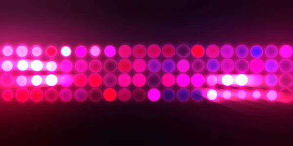 Glowing Pattern Wallpaper Glamour Background Colorful Lights Spotlights Shining Lights — Stock Photo, Image