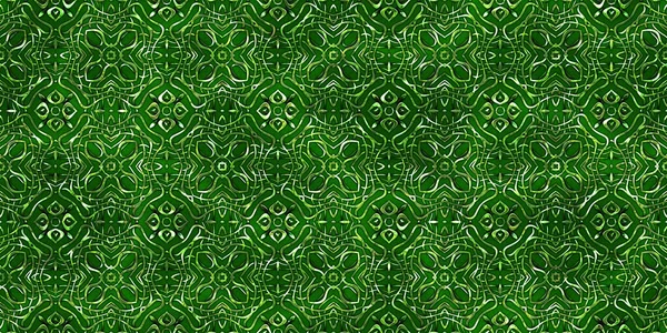 Renkli kumaş arka planında moda tarzında gümüş örgü süsü olan lüks, kusursuz bir şablon. Duvar kağıtları ve tekstil baskısı için tasarım. Lüks, ışıl ışıl metalimsi fantezi dokusu.