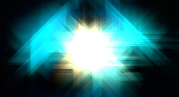Žhnoucí Prvek Rozhraní Hranolu Abstraktní Světlice Geometrické Pozadí Grafická Ilustrace — Stock fotografie