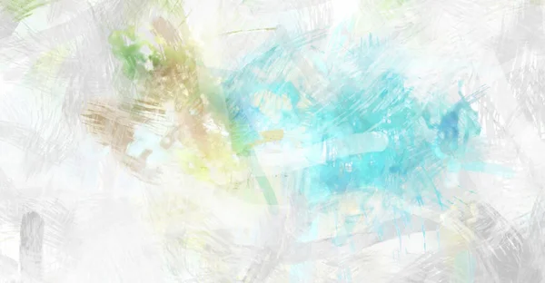 Rough Brushstrokes Abstract Background Brush Painting Color Strokes Paint Unique — Stock Photo, Image