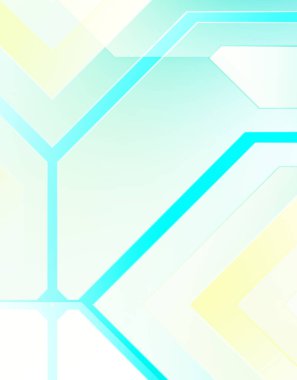 Geometrik arkaplan minimalist tasarımı. Bir teknoloji planının dijital illüstrasyonu. Fütürist şablon arkaplanı. Renkli ve canlı geometrik şekiller katmanları var. Soyut yaratıcı konsept duvar kağıdı.