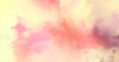 Modern fırça darbeleri. Poster, duvar sanatı, afiş, kart, kitap kapağı veya ambalaj için rahatlatıcı kompozisyonun yumuşak renkli çizimi. Pastel renklerle suluboya. 