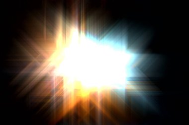 Parlak prizma arayüzü elementi. Soyut alevli geometrik arkaplan. Dijital teknolojinin grafiksel çizimi.