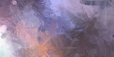 Soyut arkaplanda pürüzlü fırça darbeleri. Fırça boyası. Renkli boya darbeleri. Eşsiz duvar sanatı. Tuvaldeki modern sanat. Renkli çağdaş sanat eserleri.