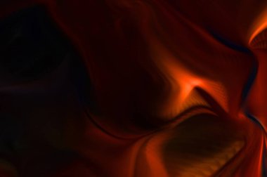 Hareketli girdapların soyut çizimi. Titreşimli renkli kıvrımların dönen akışı. Kıvrımlı ve kıvrımlı arka plan ve çizgiler. Garip duvar kâğıdı tasarımı. Dalgalanma arkaplanı.