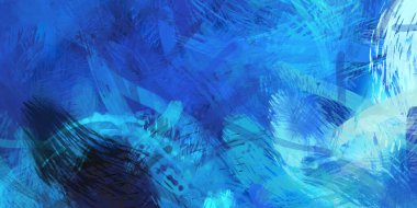 Soyut arkaplanda pürüzlü fırça darbeleri. Fırça boyası. Renkli boya darbeleri. Eşsiz duvar sanatı. Tuvaldeki modern sanat. Renkli çağdaş sanat eserleri.