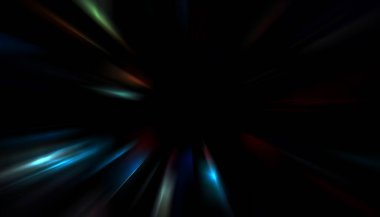 Parlayan yıldızın patlaması. Dinamik renkli arkaplan resmi. Parıldayan ışıklar duvar kağıdı. Tasarımınız için canlı şablon.