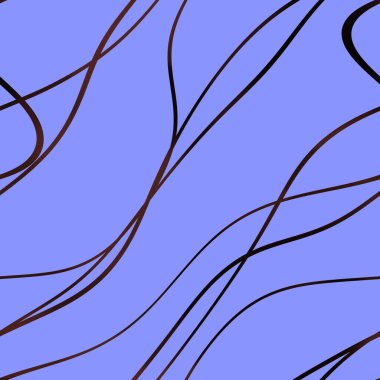 Dalgalı yansıtıcı çizgilerin kusursuz deseni. Lüks minimalist malzeme. Süs dalgasıyla dekoratif motif. Web, kartvizit, davetiye, poster, tekstil baskısı için zarif duvar kağıdı.