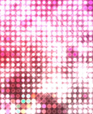 Parlak desenli duvar kağıdı. Sahne ışıkları olan renkli ışıkların ihtişamlı arkaplanı. Parlayan ışıklar siyah arka planda parti izleri. Sahne veya stadyum ışıklarının dijital illüstrasyonu. 