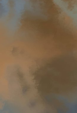 Modern fırça darbeleri. Poster, duvar sanatı, afiş, kart, kitap kapağı veya ambalaj için rahatlatıcı kompozisyonun yumuşak renkli çizimi. Pastel renklerle suluboya. 