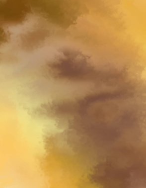 Modern fırça darbeleri. Poster, duvar sanatı, afiş, kart, kitap kapağı veya ambalaj için rahatlatıcı kompozisyonun yumuşak renkli çizimi. Pastel renklerle suluboya. 