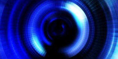 Parlayan neon ışıkları. Parlak sunum tasarım şablonu. Fotoğraf makinesi konsepti. Soyut arkaplan. Dönen ışık ışınları. Hareketli kavramsal duvar kağıdı. Grafik dijital illüstrasyon. 