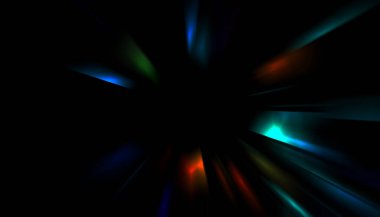 Parlayan yıldızın patlaması. Dinamik renkli arkaplan resmi. Parıldayan ışıklar duvar kağıdı. Tasarımınız için canlı şablon.