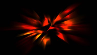 Parlayan ışıkları hareket ettirmenin havalı arka planı. Tasarımınız için canlı renkli bir portal şablonu. Işık ışınları ve hareket halindeki ışıldayan parçacıklar bir solucan deliği şekli oluşturuyor..