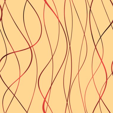 Dalgalı yansıtıcı çizgilerin kusursuz deseni. Lüks minimalist malzeme. Süs dalgasıyla dekoratif motif. Web, kartvizit, davetiye, poster, tekstil baskısı için zarif duvar kağıdı.