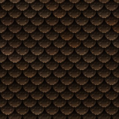 Kusursuz Fantezi Zırh dokusu. Üç boyutlu illüstrasyon. Metalik desen. Metal plakalar arka planda. Ortaçağ duvar kağıdı. Kalıplaşmış zırh yüzeyi.