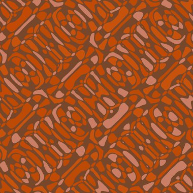 Yaratıcı karalama sanatı farklı şekil ve dokulara sahip kusursuz desen. Kolaj. Sanatsal arka plan. Soyut duvar kağıdı. Dekoratif hippi fayansları.