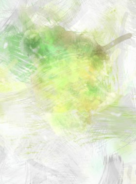 Soyut arkaplanda pürüzlü fırça darbeleri. Fırça boyası. Renkli boya darbeleri. Eşsiz duvar sanatı. Tuvaldeki modern sanat. Renkli çağdaş sanat eserleri.