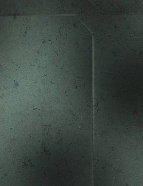 Çukur SciFi panelleri duvar. Üç boyutlu illüstrasyon. Gelecekçi kavramsal tasarım arka planı. Uzay gemisi desenli duvar kağıdı. Fırçalanmış teknoloji desen yüzeyi. 