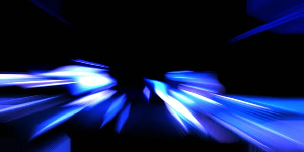 Энергия Лопнула Красивыми Яркими Красками Динамические Лучи Света Изолированы Черном — стоковое фото