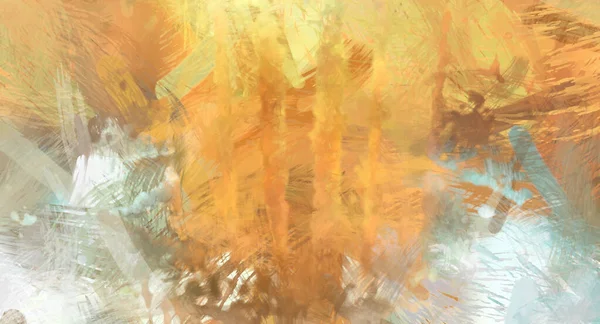 Rough Brushstrokes Abstract Background Brush Painting Color Strokes Paint Unique — Stock Photo, Image