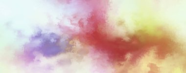 Modern fırça darbeleri. Poster, duvar sanatı, afiş, kart, kitap kapağı veya ambalaj için rahatlatıcı kompozisyonun yumuşak renkli çizimi. Pastel renklerle suluboya. 