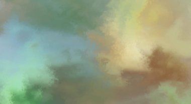 Modern fırça darbeleri. Poster, duvar sanatı, afiş, kart, kitap kapağı veya ambalaj için rahatlatıcı kompozisyonun yumuşak renkli çizimi. Pastel renklerle suluboya. 