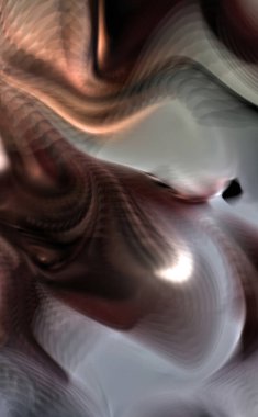 Hareketli girdapların soyut çizimi. Titreşimli renkli kıvrımların dönen akışı. Kıvrımlı ve kıvrımlı arka plan ve çizgiler. Garip duvar kâğıdı tasarımı. Dalgalanma arkaplanı.