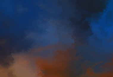 Modern fırça darbeleri. Poster, duvar sanatı, afiş, kart, kitap kapağı veya ambalaj için rahatlatıcı kompozisyonun yumuşak renkli çizimi. Pastel renklerle suluboya. 