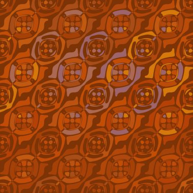 Yaratıcı karalama sanatı farklı şekil ve dokulara sahip kusursuz desen. Kolaj. Sanatsal arka plan. Soyut duvar kağıdı. Dekoratif hippi fayansları.