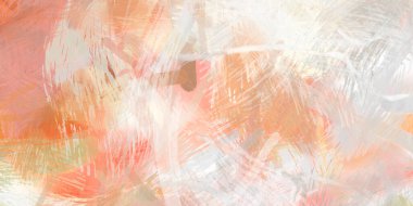 Soyut arkaplanda pürüzlü fırça darbeleri. Fırça boyası. Renkli boya darbeleri. Eşsiz duvar sanatı. Tuvaldeki modern sanat. Renkli çağdaş sanat eserleri.