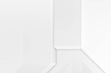 3 boyutlu geometrik arkaplan. Fütürist şablon. Minimalist zarif zemin. Son moda lüks kompozisyon. Karanlık elementleri olan birinci sınıf soyut duvar kâğıdı. Poster, broşür, sunum için tasarım.