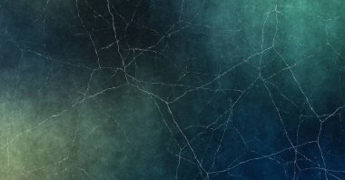 Çatlak grunge arka planı. Çatlak ve lekeli duvar kağıdı. Renkli çizilmiş şablon. Tasarımınız için doku ve elementler. Sıkıntılı desenli gotik duvar.