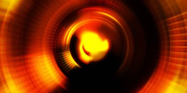 Parlayan neon ışıkları. Parlak sunum tasarım şablonu. Fotoğraf makinesi konsepti. Soyut arkaplan. Dönen ışık ışınları. Hareketli kavramsal duvar kağıdı. Grafik dijital illüstrasyon. 