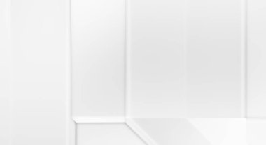 3 boyutlu geometrik arkaplan. Fütürist şablon. Minimalist zarif zemin. Son moda lüks kompozisyon. Karanlık elementleri olan birinci sınıf soyut duvar kâğıdı. Poster, broşür, sunum için tasarım.