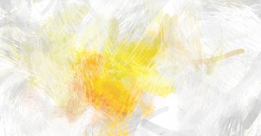 Soyut arkaplanda pürüzlü fırça darbeleri. Fırça boyası. Renkli boya darbeleri. Eşsiz duvar sanatı. Tuvaldeki modern sanat. Renkli çağdaş sanat eserleri.