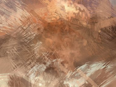 Soyut arkaplanda pürüzlü fırça darbeleri. Fırça boyası. Renkli boya darbeleri. Eşsiz duvar sanatı. Tuvaldeki modern sanat. Renkli çağdaş sanat eserleri.