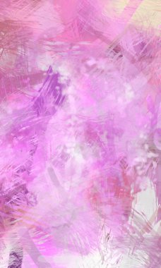 Soyut arkaplanda pürüzlü fırça darbeleri. Fırça boyası. Renkli boya darbeleri. Eşsiz duvar sanatı. Tuvaldeki modern sanat. Renkli çağdaş sanat eserleri.