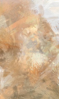 Soyut arkaplanda pürüzlü fırça darbeleri. Fırça boyası. Renkli boya darbeleri. Eşsiz duvar sanatı. Tuvaldeki modern sanat. Renkli çağdaş sanat eserleri.